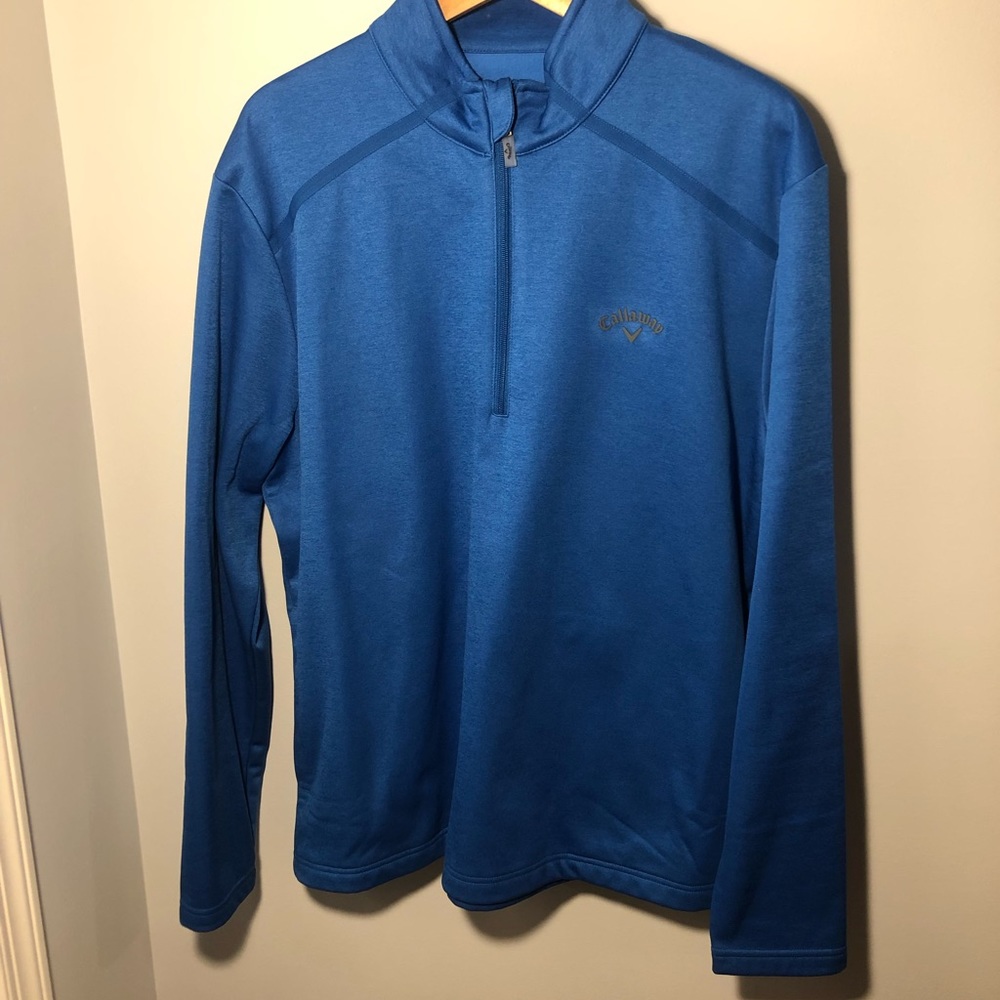 Large Blue Men’s Callaway Quarter Zip